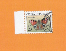 CZECH REPUBLIC 2020  Gestempelt°Used   "SCHMETTERLING ##  BUTTERFLY ##  PAPILLION" 23Kc - Used Stamps