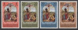 1969 St.Christopher Easter Paintings Set MNH** Nat40 - Pascua