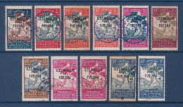 Wallis Et Futuna - Taxe - YT N° 11 à 23 - Oblitéré - Non Complète - 1930 - Timbres-taxe