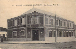 Nouvelle Calédonie - Nouméa - La Banque De L'Indo-Chine - Carte Postale Ancienne - Nouvelle Calédonie