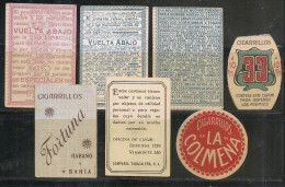 ARGENTINA - Rare  !!! CIGARETTES  PRIZE CARDS  - Lot Of 7 CIGARETTES CARDS - - Collections & Lots