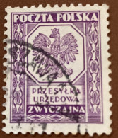 Poland 1933 Coat Of Arms - Polish Eagle - Used - Oficiales