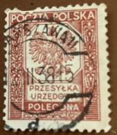 Poland 1935 Coat Of Arms - Polish Eagle - Used - Officials