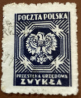 Poland 1946 Coat Of Arms - Polish Eagle - Used - Officials