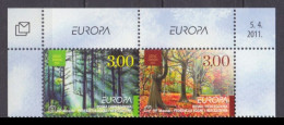 2011 Bosnia Herzegovina Mostar 311-312Paar Europa Cept 7,20 € - 2011