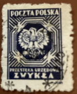 Poland 1946 Coat Of Arms - Polish Eagle - Used - Dienstmarken