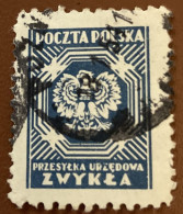 Poland 1954 Coat Of Arms - Polish Eagle - Used - Dienstzegels