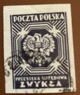 Poland 1954 Coat Of Arms - Polish Eagle - Used - Servizio