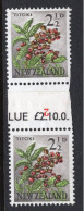 New Zealand 1960-66 Pictorials - Coil Pairs - 2½d Titoki - 2 - HM - Neufs