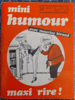 Mini Humour Maxi Rire Maurice Biraud N°16 Octobre 1974 - Humour