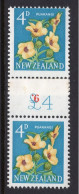 New Zealand 1960-66 Pictorials - Coil Pairs - 4d Puarangi - 9 - HM - Nuevos