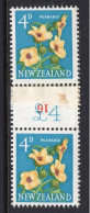 New Zealand 1960-66 Pictorials - Coil Pairs - 4d Puarangi - 16 - HM - Nuevos