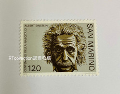 San Marino 1979 100th Anniversary Birth Albert Einstein Nobel Prize Winners Physics Math Celebrations People Stamp MNH - Albert Einstein