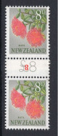 New Zealand 1960-66 Pictorials - Coil Pairs - 8d Rata - 8 - HM - Neufs