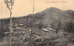 NOUVELLE CALEDONIE - Centre Minier - Carte Postale Ancienne - Nouvelle Calédonie