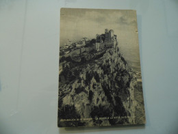 Cartolina Viaggiata "Repubblica Di S. Marino - La Rocca E La Città "1953 - San Marino