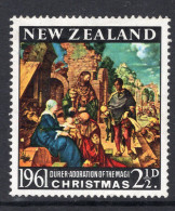 New Zealand 1961 Christmas HM (SG 809) - Neufs