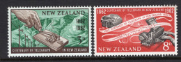 New Zealand 1962 Telegraph Centenary Set HM (SG 810-811) - Neufs