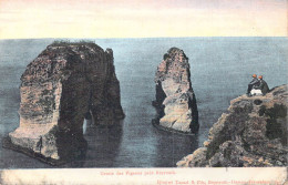 LIBAN - Grotte Des Pigeons Près Beyrouth - Carte Postale Ancienne - Libanon