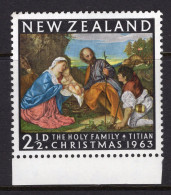 New Zealand 1963 Christmas MNH (SG 817) - Neufs
