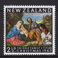 New Zealand 1963 Christmas MNH (SG 817) - Unused Stamps