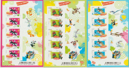 France 2009 3 Feuillets Looney Tunes F271-272-273 ** MNH - Neufs