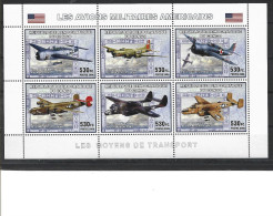 2006 CONGO KINSHASA 1800 N-T** Avions Militaires Américains, Côte 24.00 - Usados