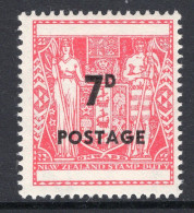 New Zealand 1964 Arms Type - 7d Carmine-red MNH (SG 825) - Nuevos