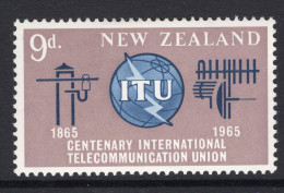 New Zealand 1965 ITU Centenary HM (SG 828) - Neufs