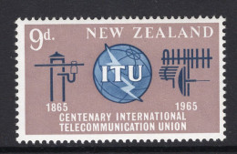 New Zealand 1965 ITU Centenary HM (SG 828) - Unused Stamps
