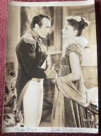 PHOTO ,LOBBY CARD ORGINALE ,UNKOWN FILM,CHARLES BOYER -GRETA GARBO - Autographes