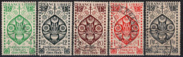 INDE Timbres-poste N°219, 221 & 223 à 225 Oblitérés TB Cote : 4€00 - Used Stamps