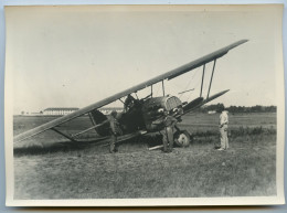 Avion.Aviateur.Train D'atterrisage Hors D'usage.Accident.Collection J.F.Oller. - Aviazione