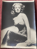 PHOTO ,LOBBY CARD ORGINALE, ANN SHERIDAN - Autographs