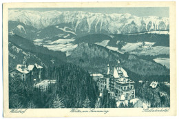 Waldhof, Winter Am Semmering, Südbahnhotel, Österreich / Austria / Autriche - Semmering