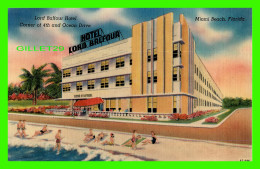 MIAMI BEACH, FL - LORD BALFOUR HOTEL -  COLOURPICTURE PUB. - - Miami Beach