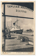 CPA - SAINT-MALO (Ille Et Vilaine) - Le "Brittany" - Vue De La Gare Maritime - Saint Malo