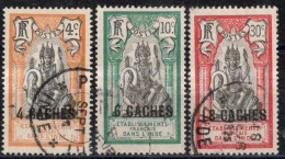 INDE Timbres-poste N°62, 63 & 67 Oblitérés TB Cote : 5€00 - Usados