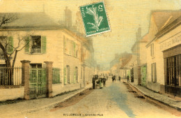 VILLEMEUX - Grande Rue - Carte Colorisée - Villemeux-sur-Eure