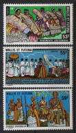 Wallis Et Futuna  - 1978  - Coutumes Et Traditions  - N° 221 à 223  - Neuf ** - MNH - Unused Stamps