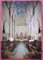 Angleterre - Welles Cathedral - The Choir With The Golden East Window - Wells