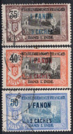 INDE Timbres-poste N°68 à 70 Oblitérés TB Cote : 5€25 - Usati