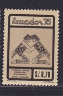 EQUATEUR Lutte. 1 Valeur émise En 1975 * MLH - Lutte