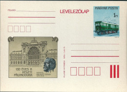 3469e Hungary Postcard Transport Train Railway Personality Architect Art Brust Unused - Lettres & Documents