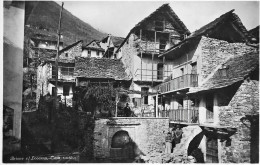 BRIONE ► Casa Rustica, Fotokarte Ca.1950 - Brione Sopra Minusio