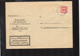 SBZ Berlin Brandenburg. Brief - EF MiNr. 3A - Templin - 13.2.46 - (1BRF248) - Berlino & Brandenburgo