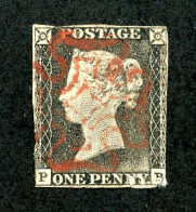 274 GBx 1840 Scott 1 Used (Lower Bids 20% Off) - Used Stamps