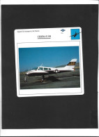 Appareil De Transport Et De Liaison **Avion ** Cessna Model  U3-B - Vliegtuigen