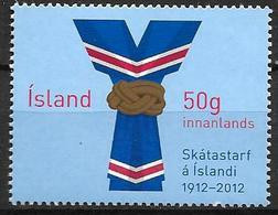 Islande 2012, N°1286 Neuf Centenaire Du Scoutisme - Ungebraucht