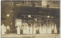 75   PARIS   CARTE  PHOTO  40  RUE  DE  L' ANNONCIATION  16è - Paris (16)